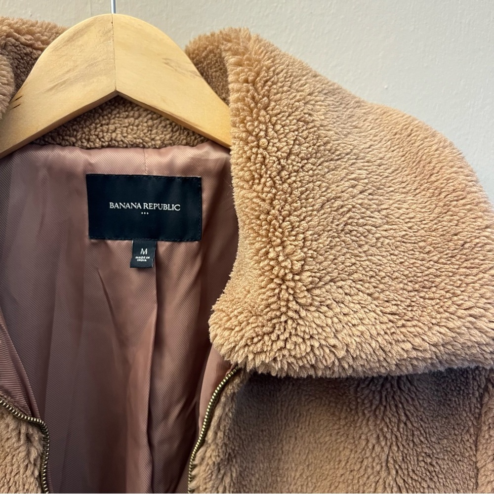 Banana Republic Teddy Bomber Jacket - Picture 3 of 14